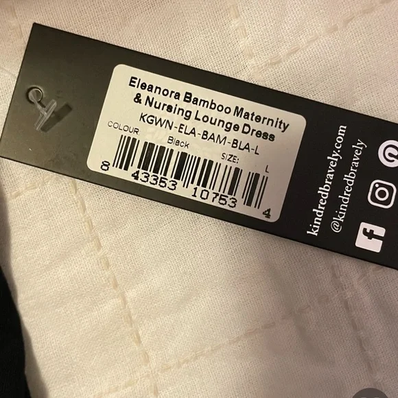 NWT Kindred bravery Eleanora bamboo maternity dress and nursing cover bundle - Picture 3 of 9